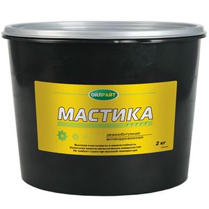 Мастика резиново-битумная 2,1 кг
