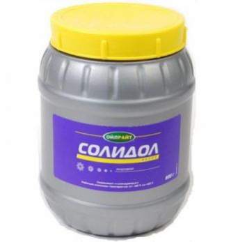Смазка Солидол жировой ОЙЛРАЙТ банка 800г